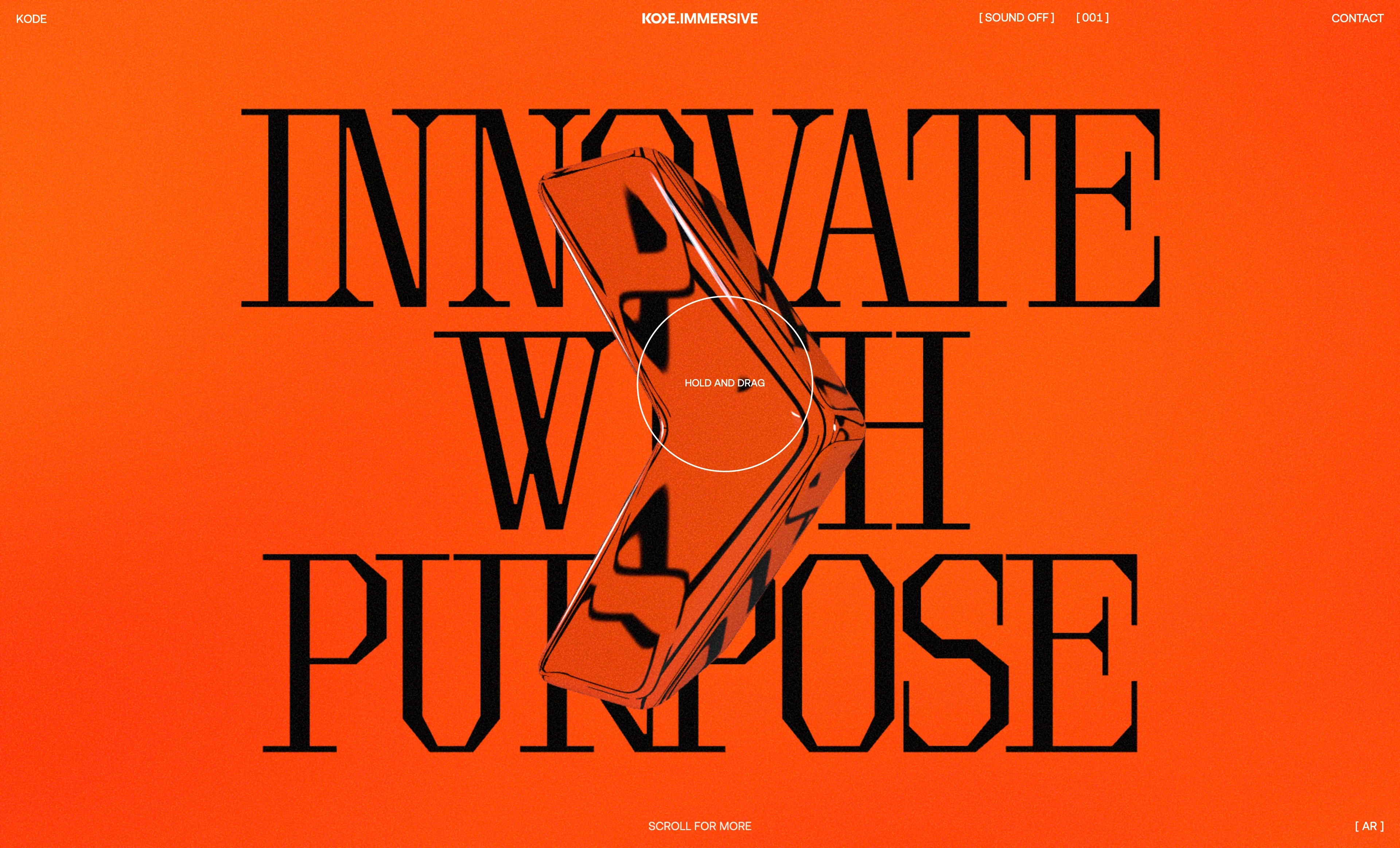 KODE Immersive – Tech-Enabled Creativity, Unforgettable Experiences.