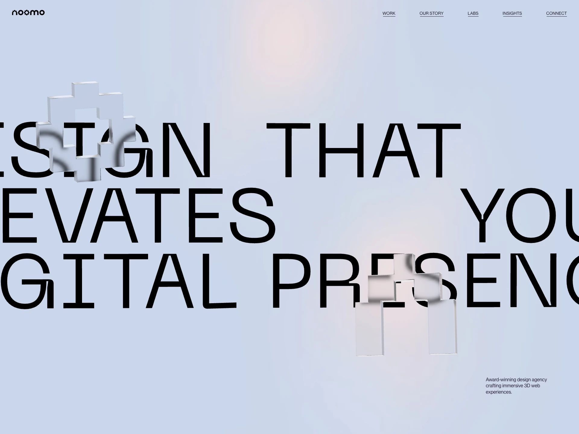 Digital Storytelling & 3D Website Design Agency | Noomo