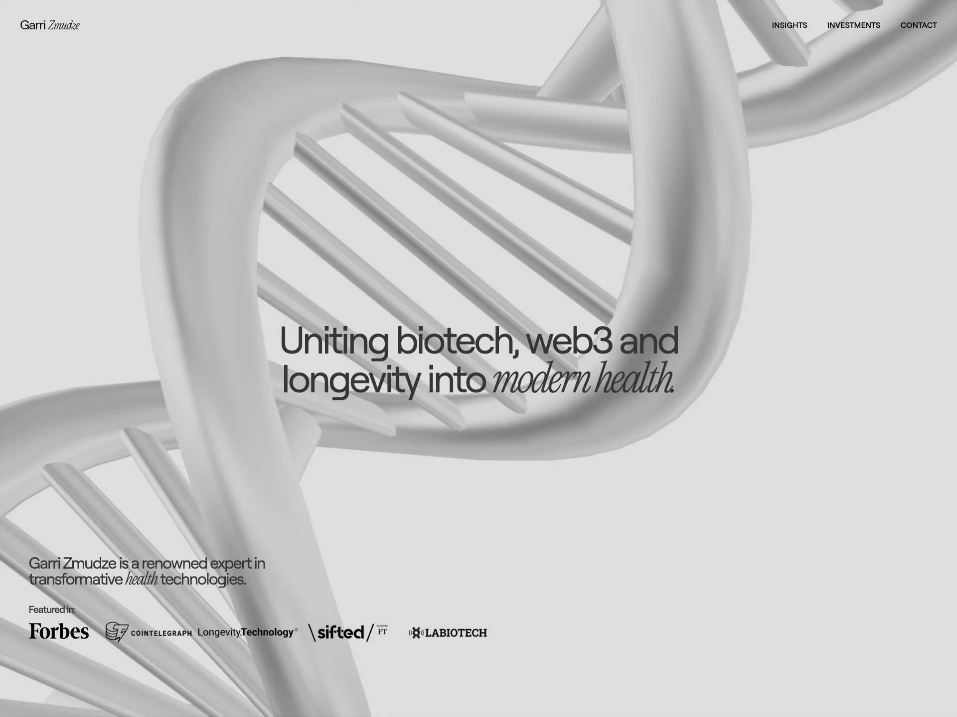 Garri Zmudze | Deep Tech, Health Tech and Longevity Investor