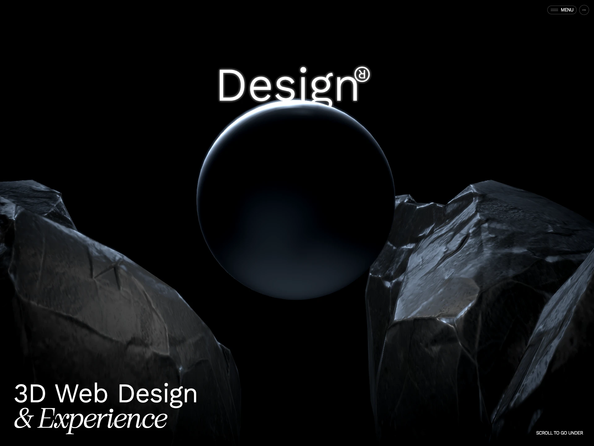 The Drop - Immersive 3D Website
