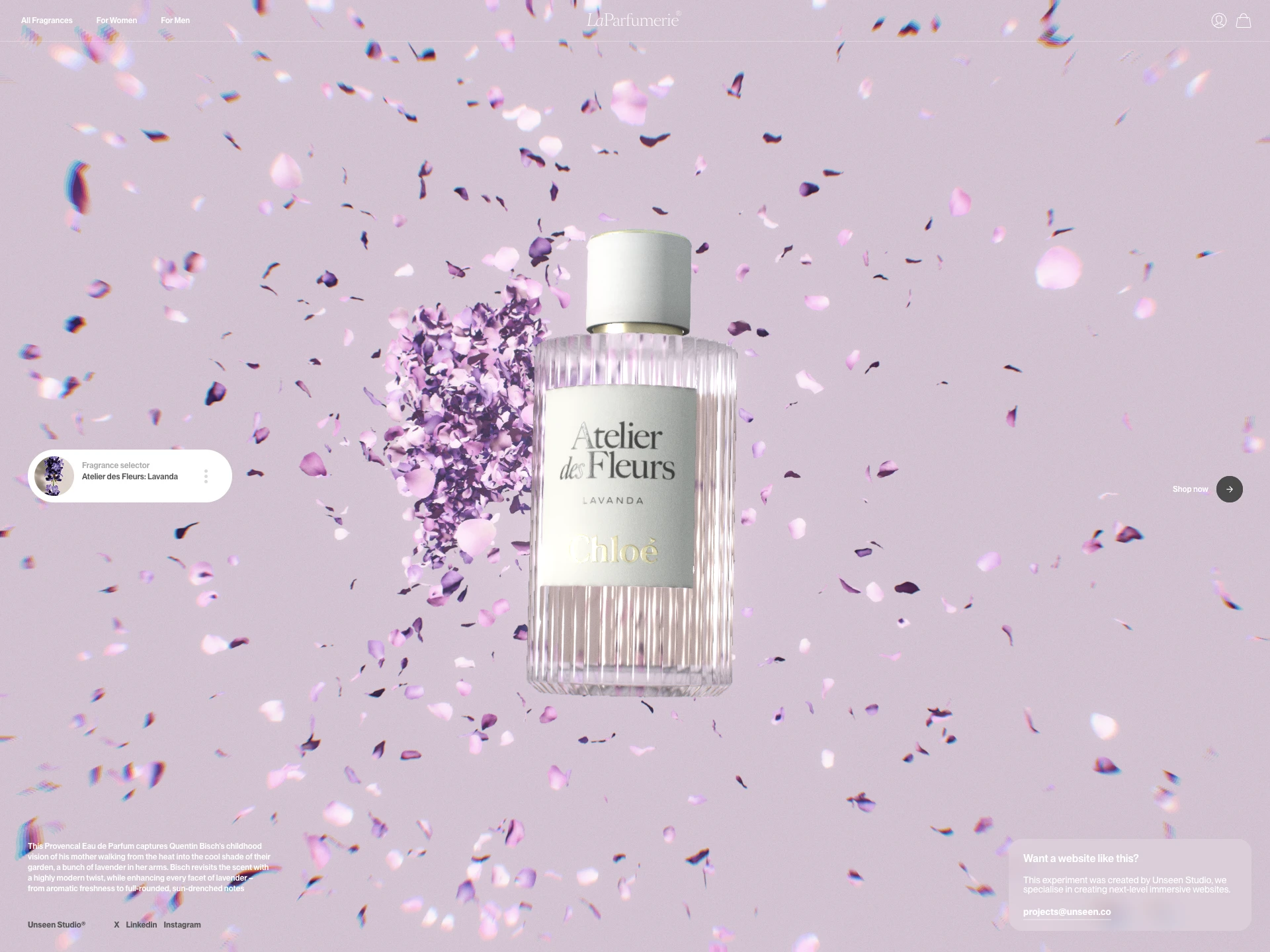 Blossom - An experiment by Unseen Studio®