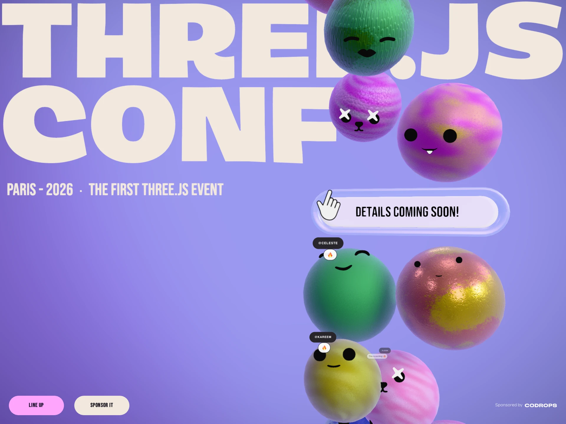 Three.js Conf Paris