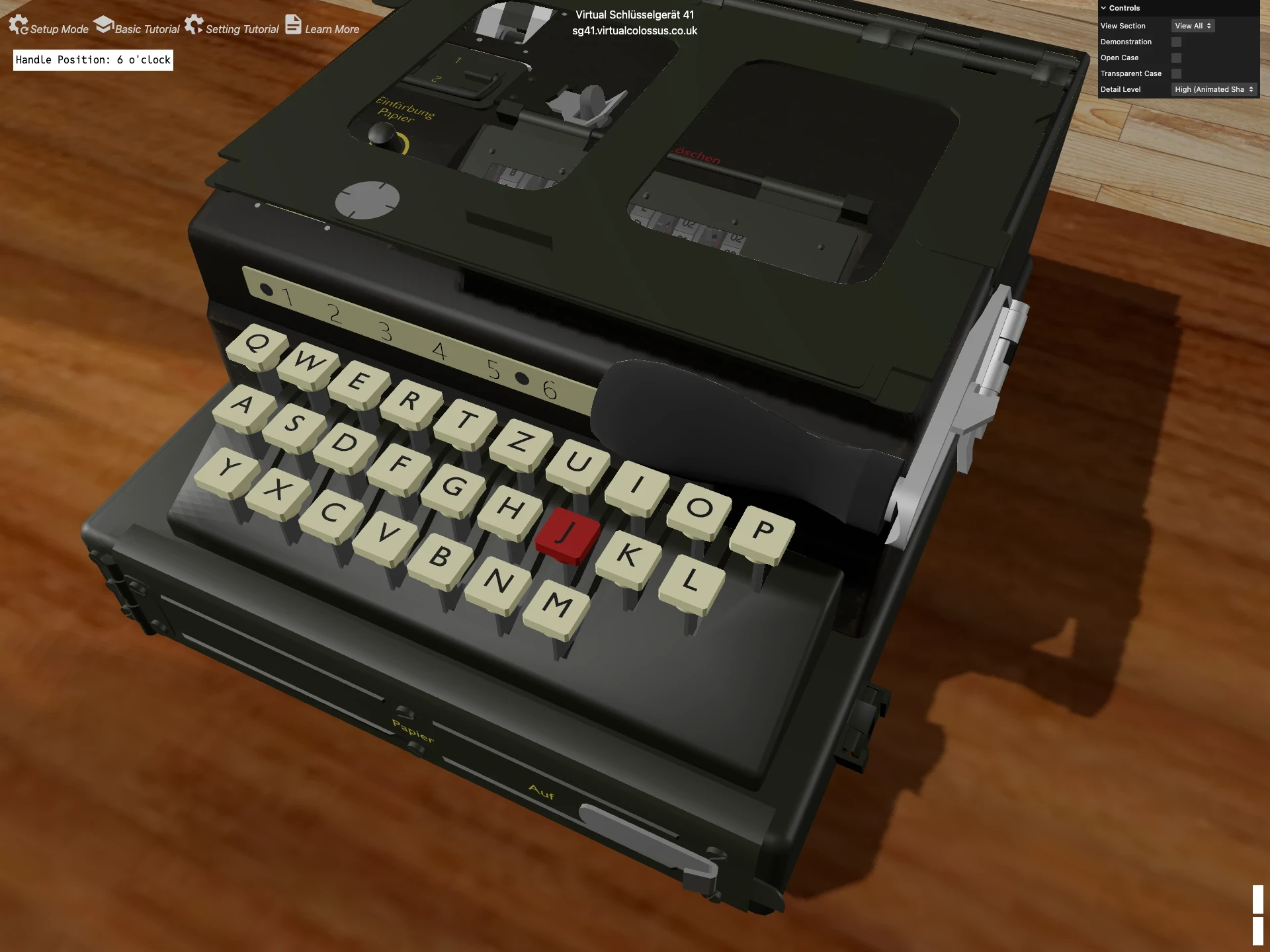 Virtual Schlüsselgerät 41