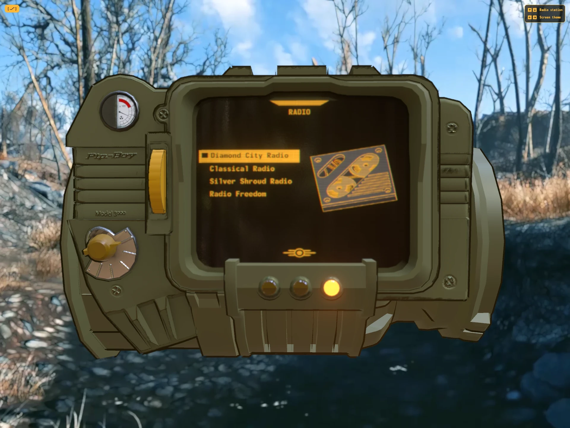 Pip boy radio