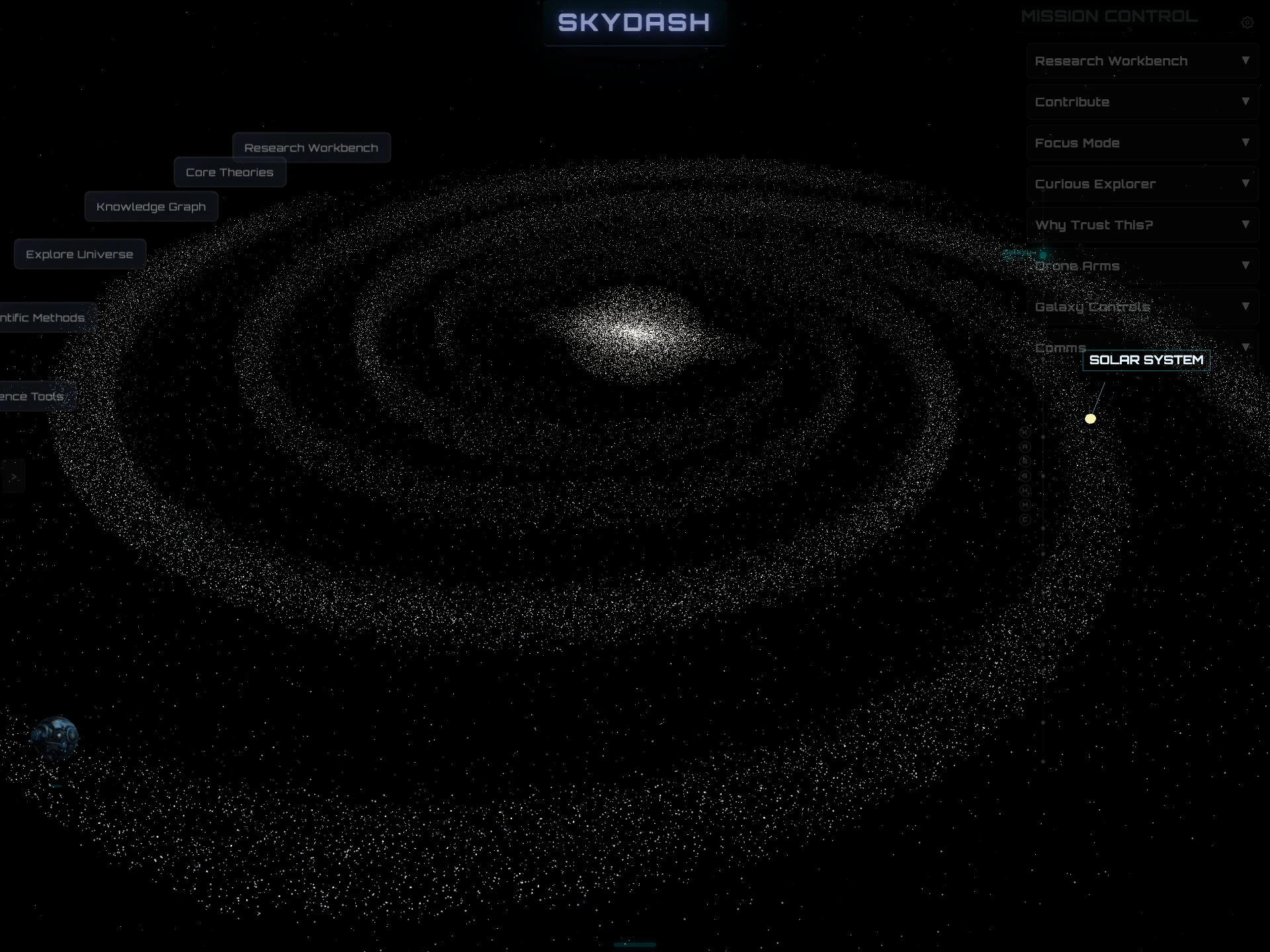 Skydash - the Science Dashboard
