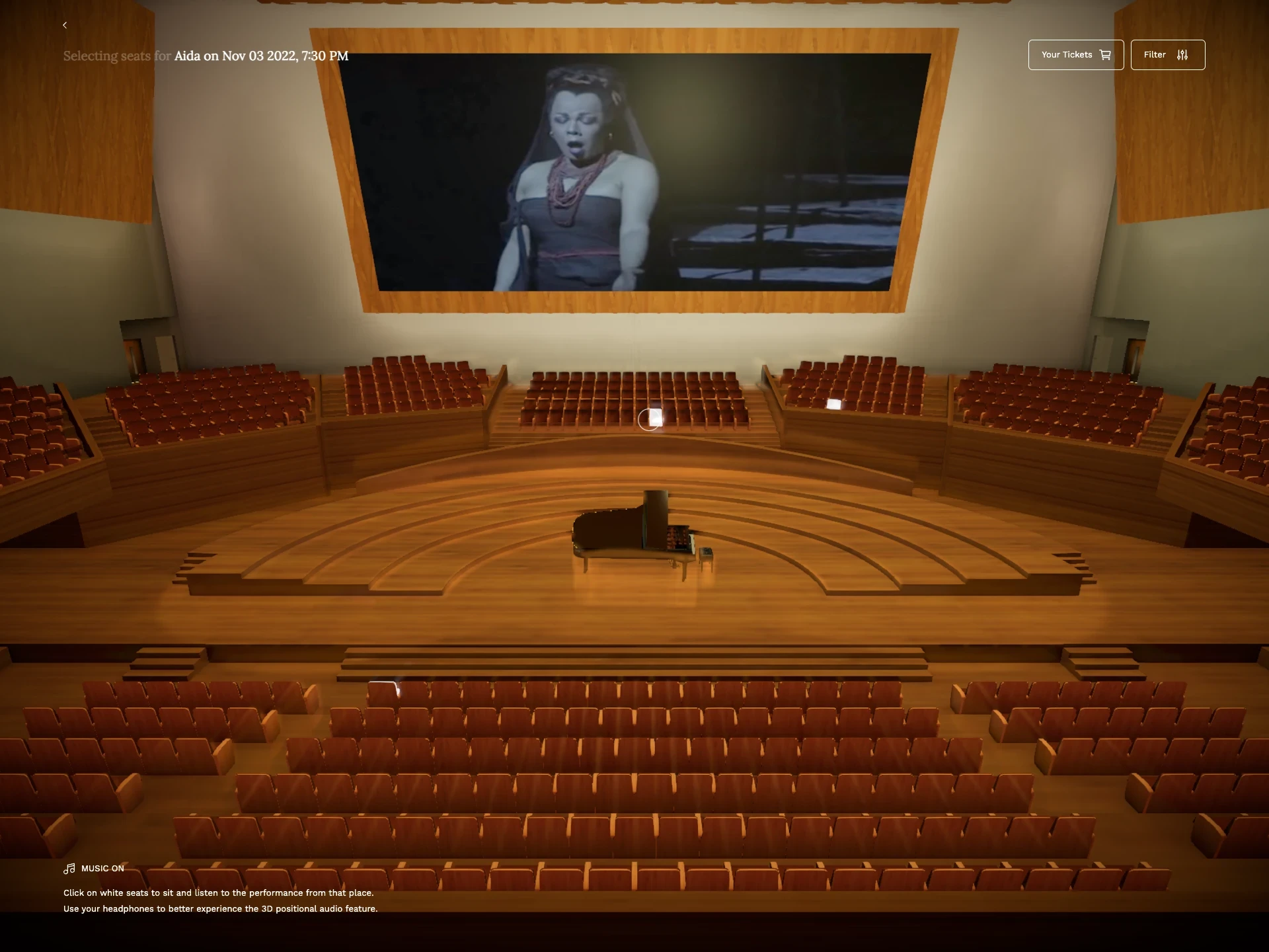 Immersive 3D experience for a seat picker product - by Neotix