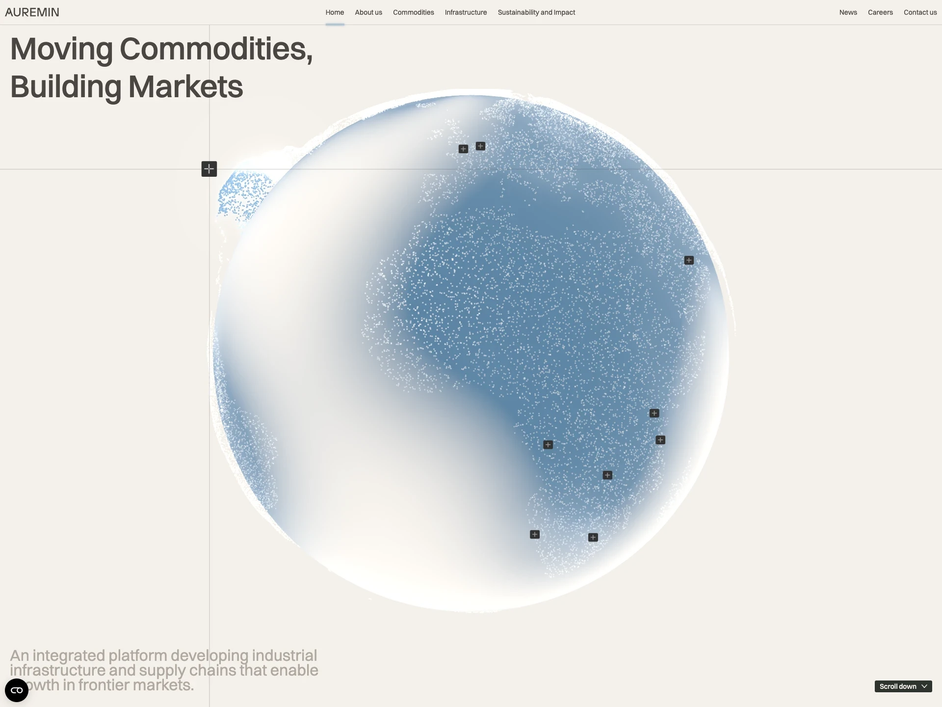 Auremin | Commodities Trading & Infrastructure Platform