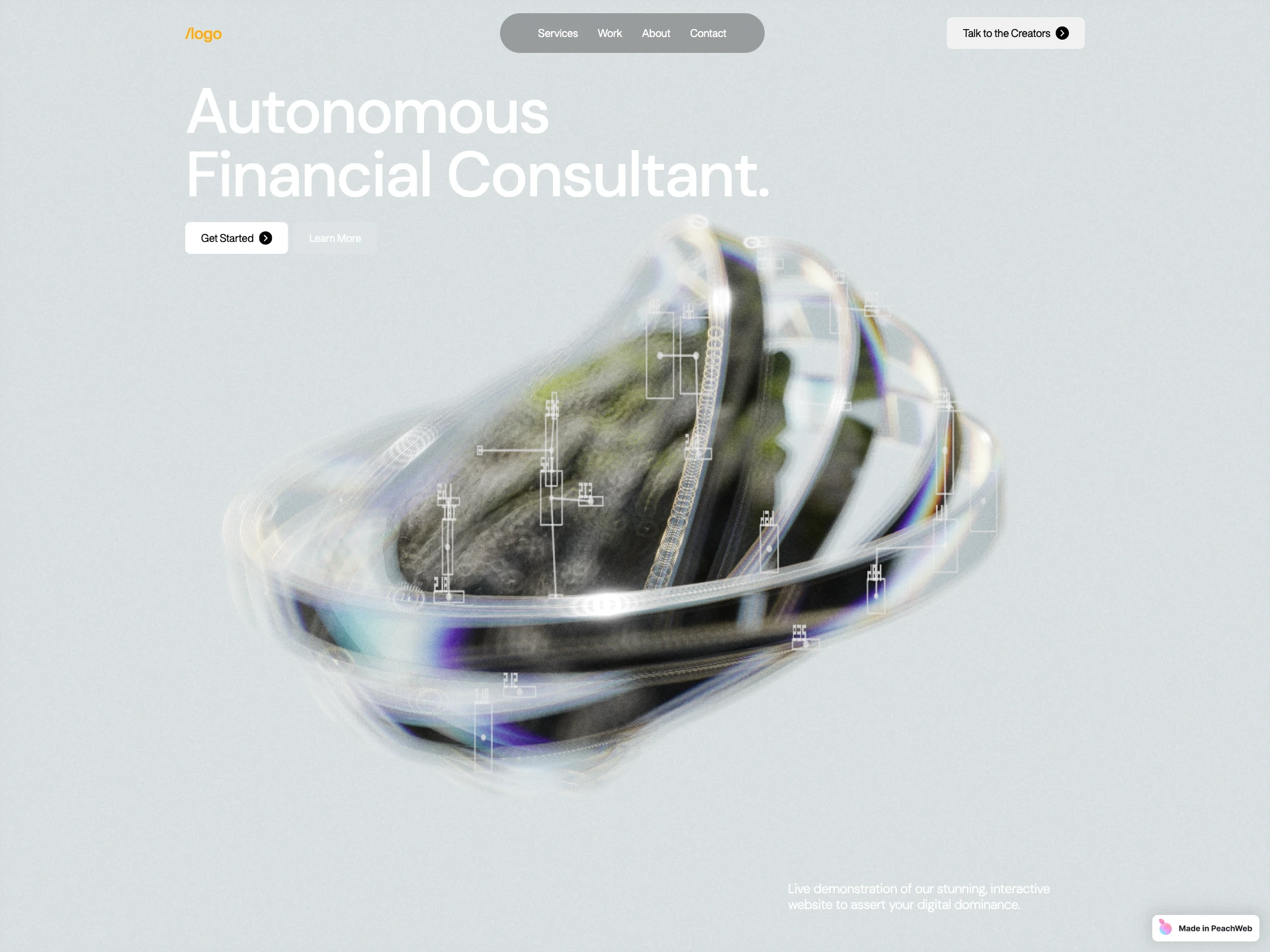 Autonomous financial consultant.
