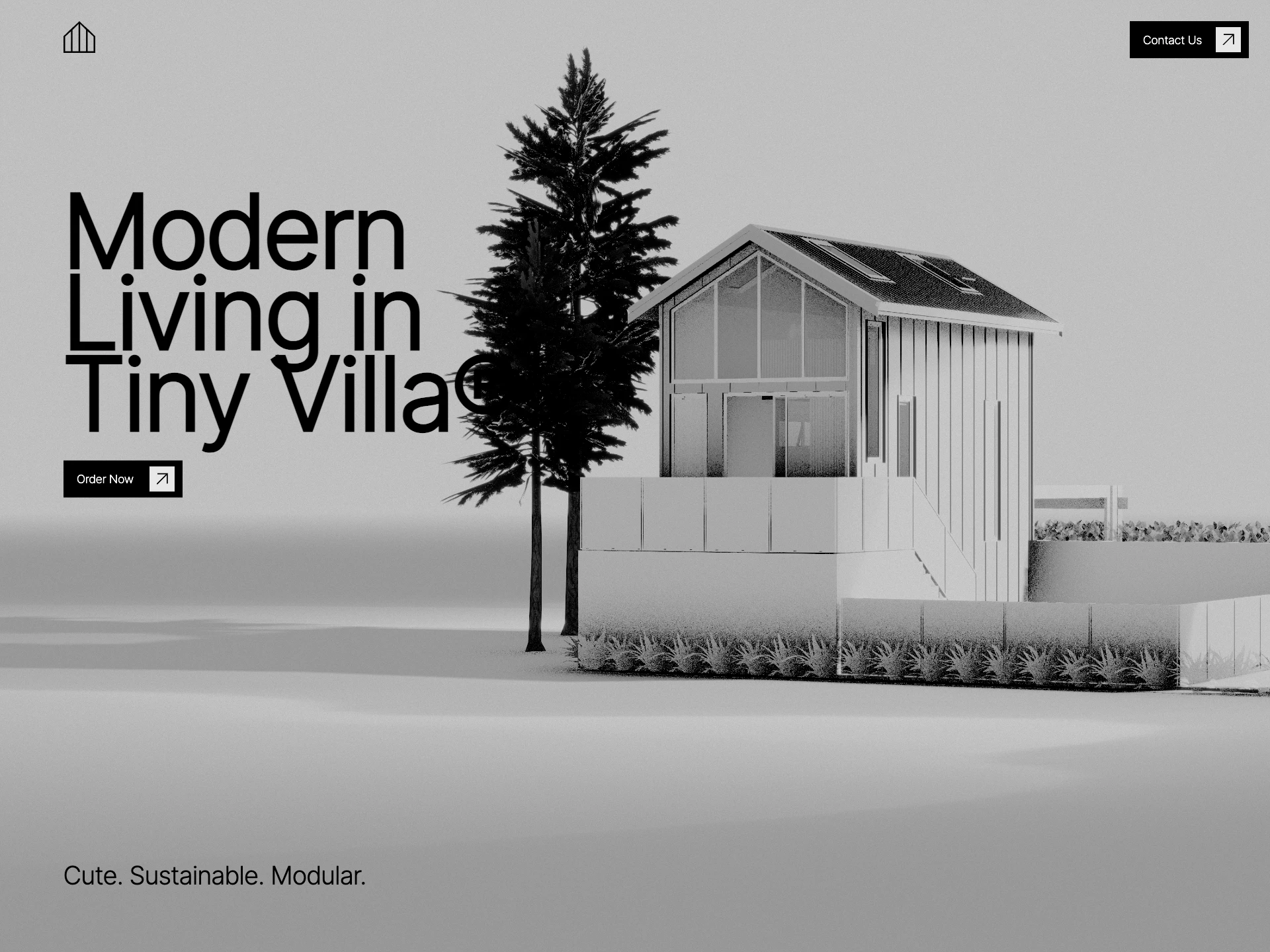 Tiny Villa | Made in PeachWeb Builder