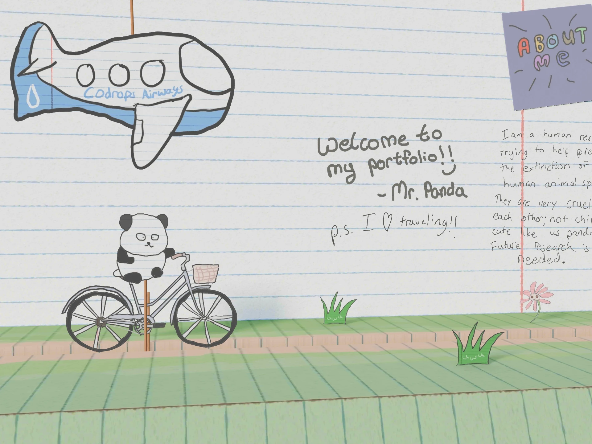 Mr. Panda's Paper Portfolio