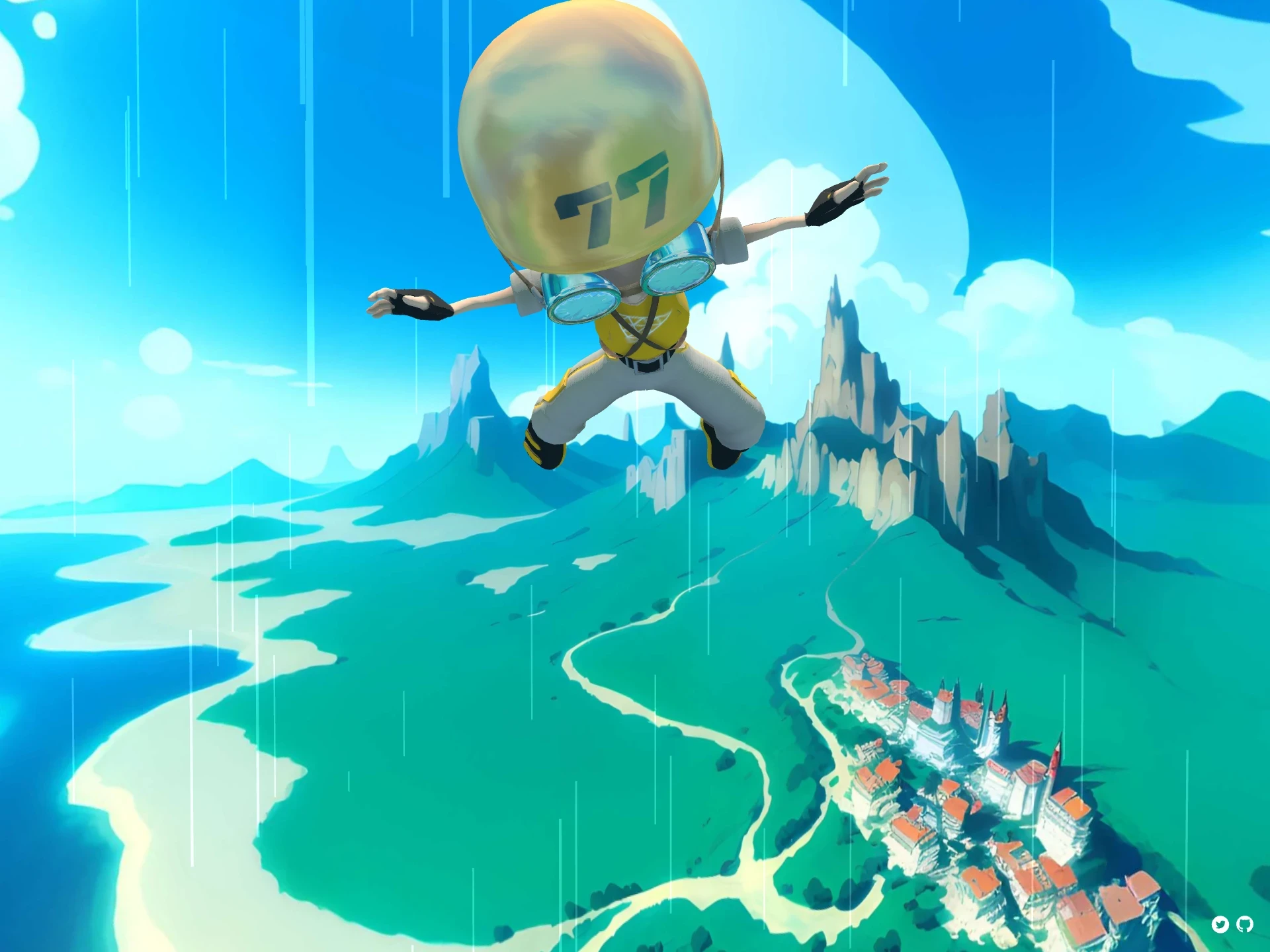 Skydiving