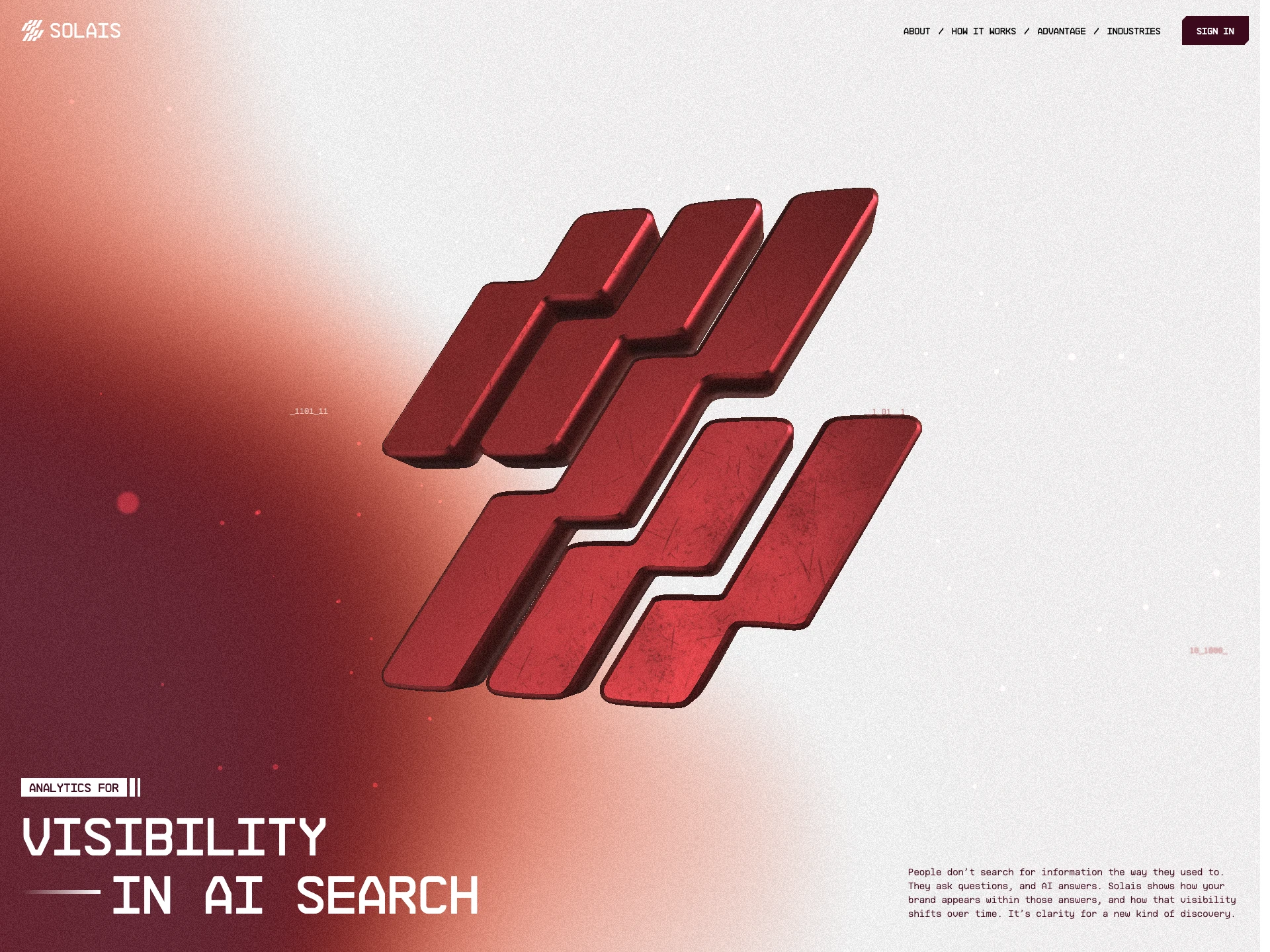Solais • A visibility platform that monitors AI-driven discovery