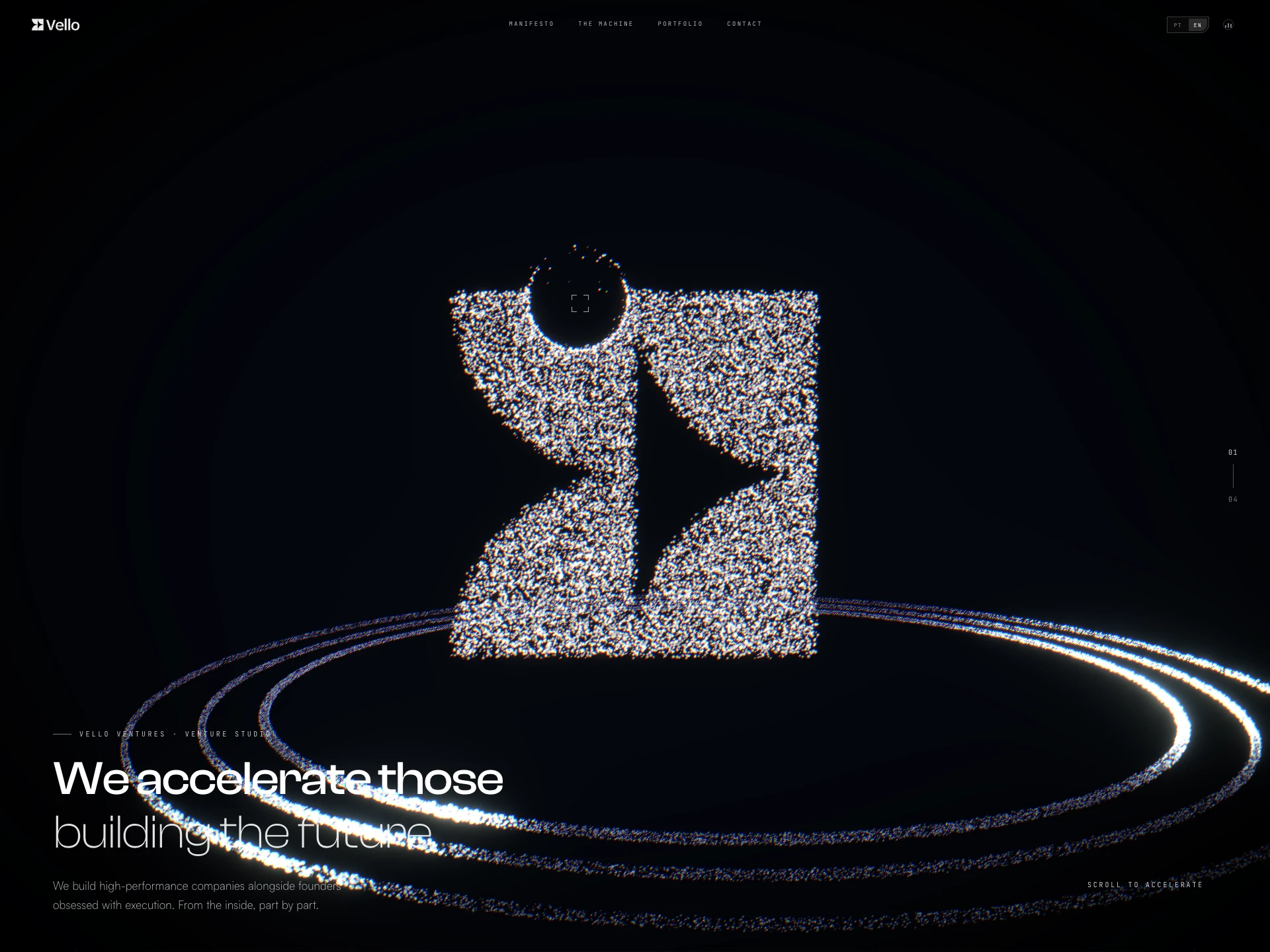 Vello Ventures — Speed is engineering.