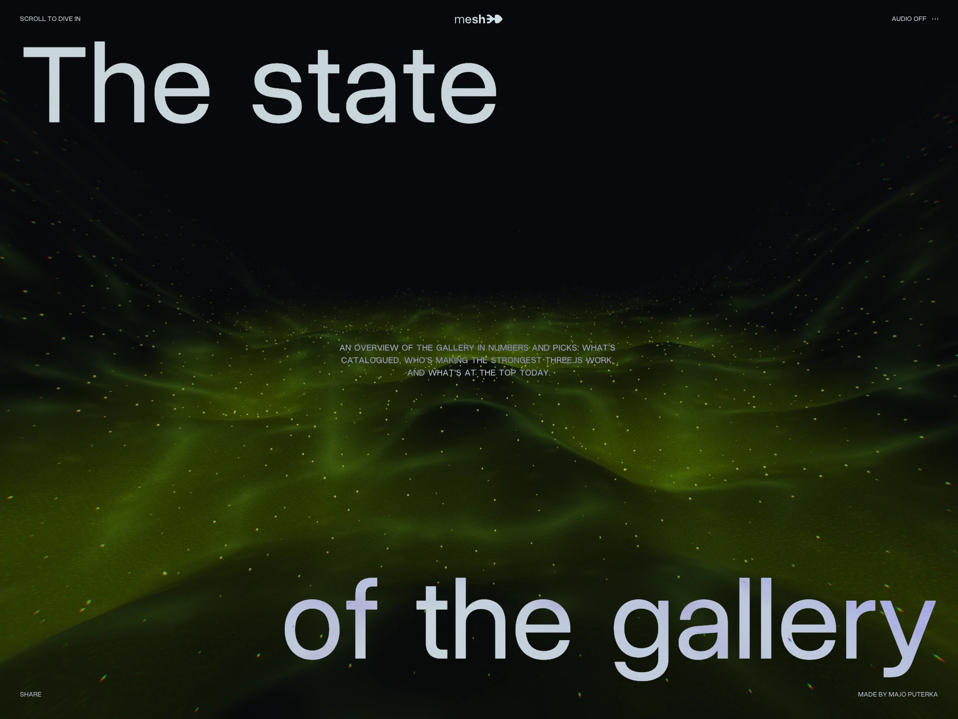 The state of the gallery | mesh3d