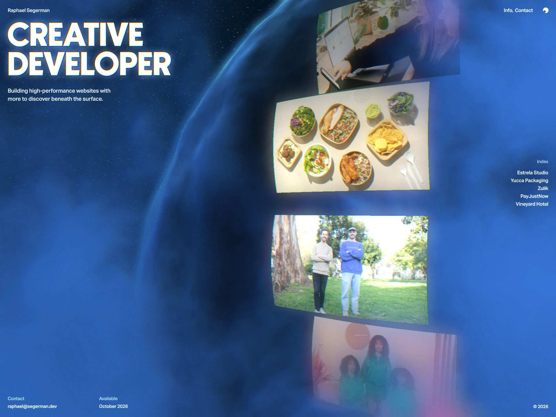Raphael Segerman | Creative Developer