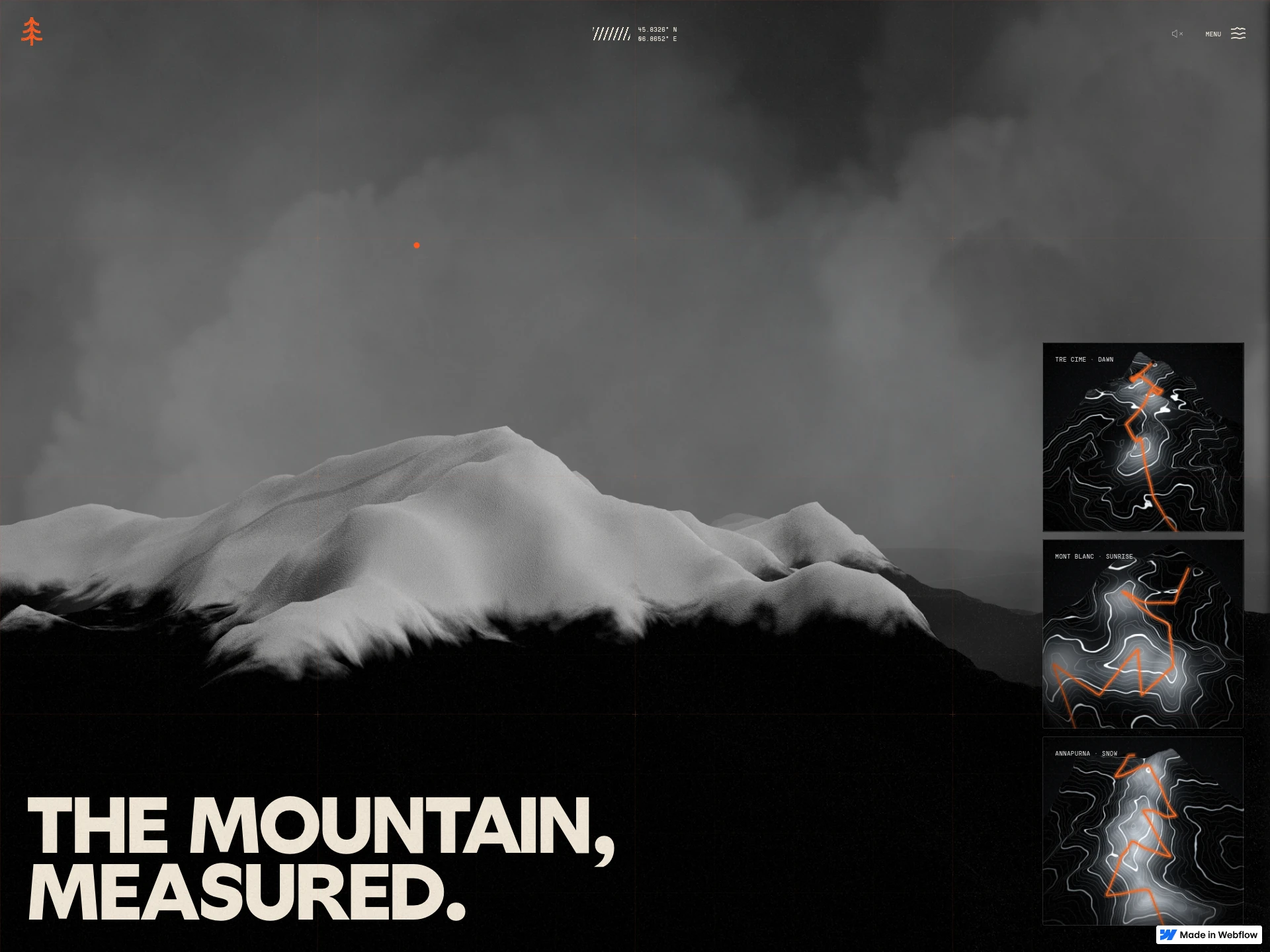 Ridgeline — Topographic 3D Mountain Terrain Surveys