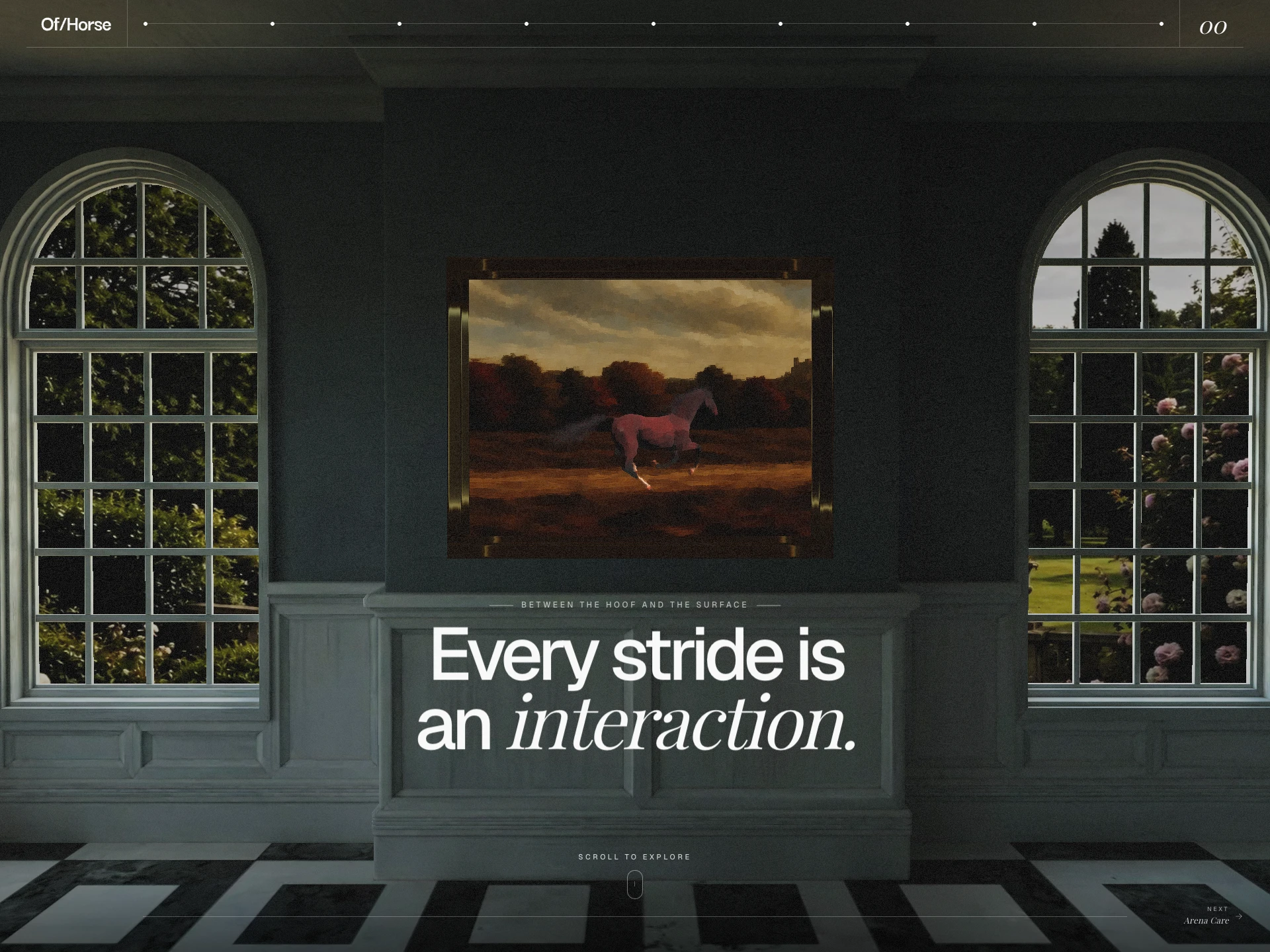 Of/Horse — How Arena Footing Interacts With the Horse