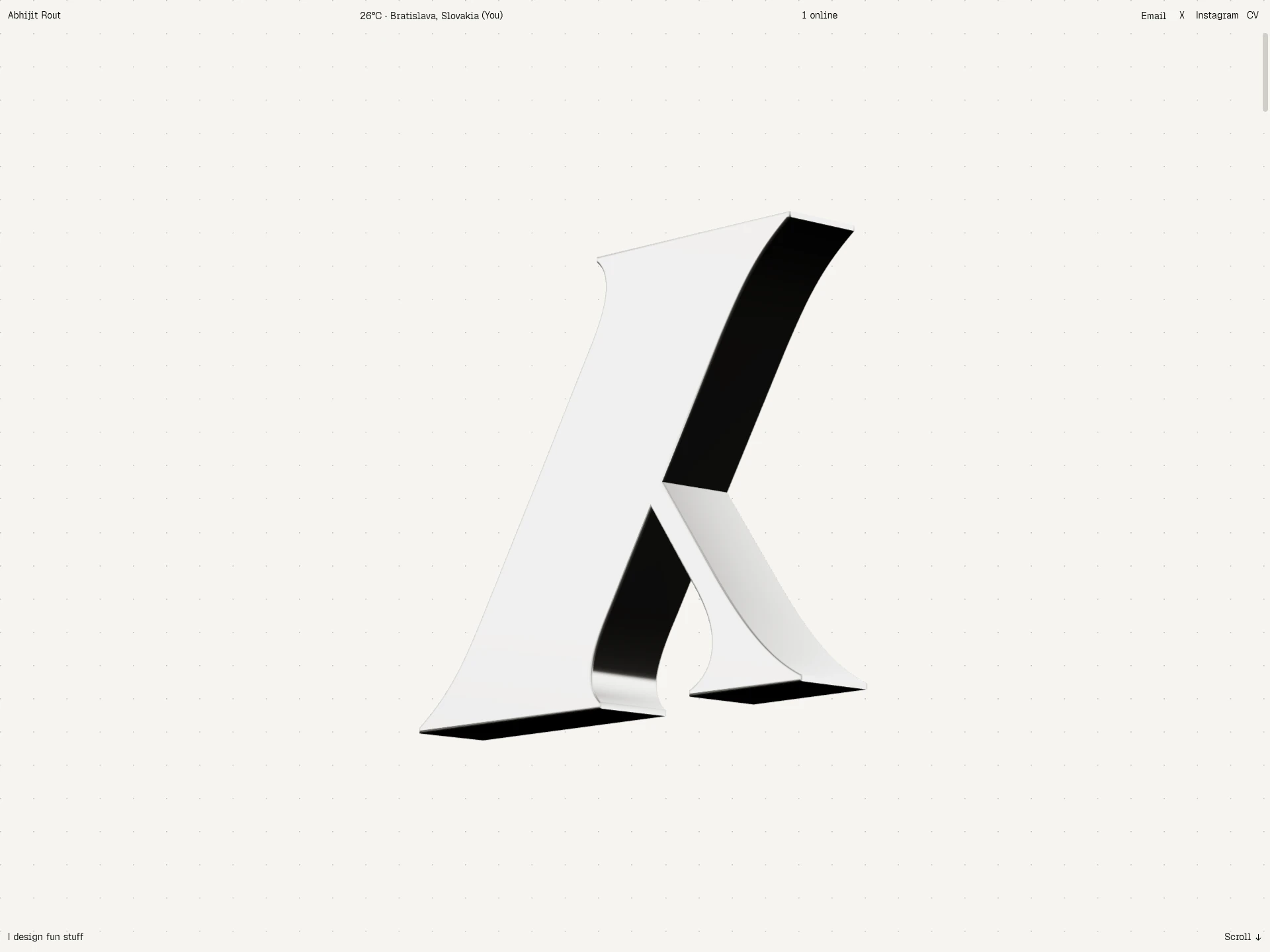 Abhijit Rout – Designer