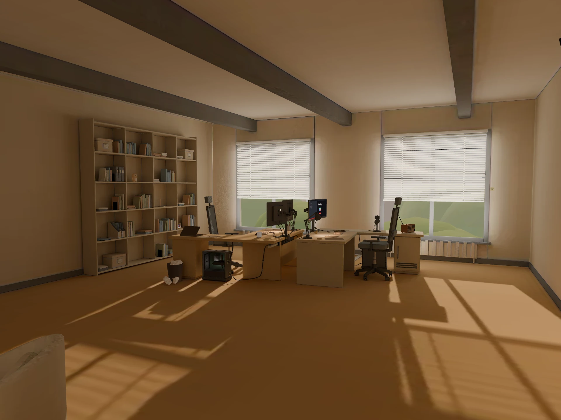 Graffico Office | a 3D studio you can walk through