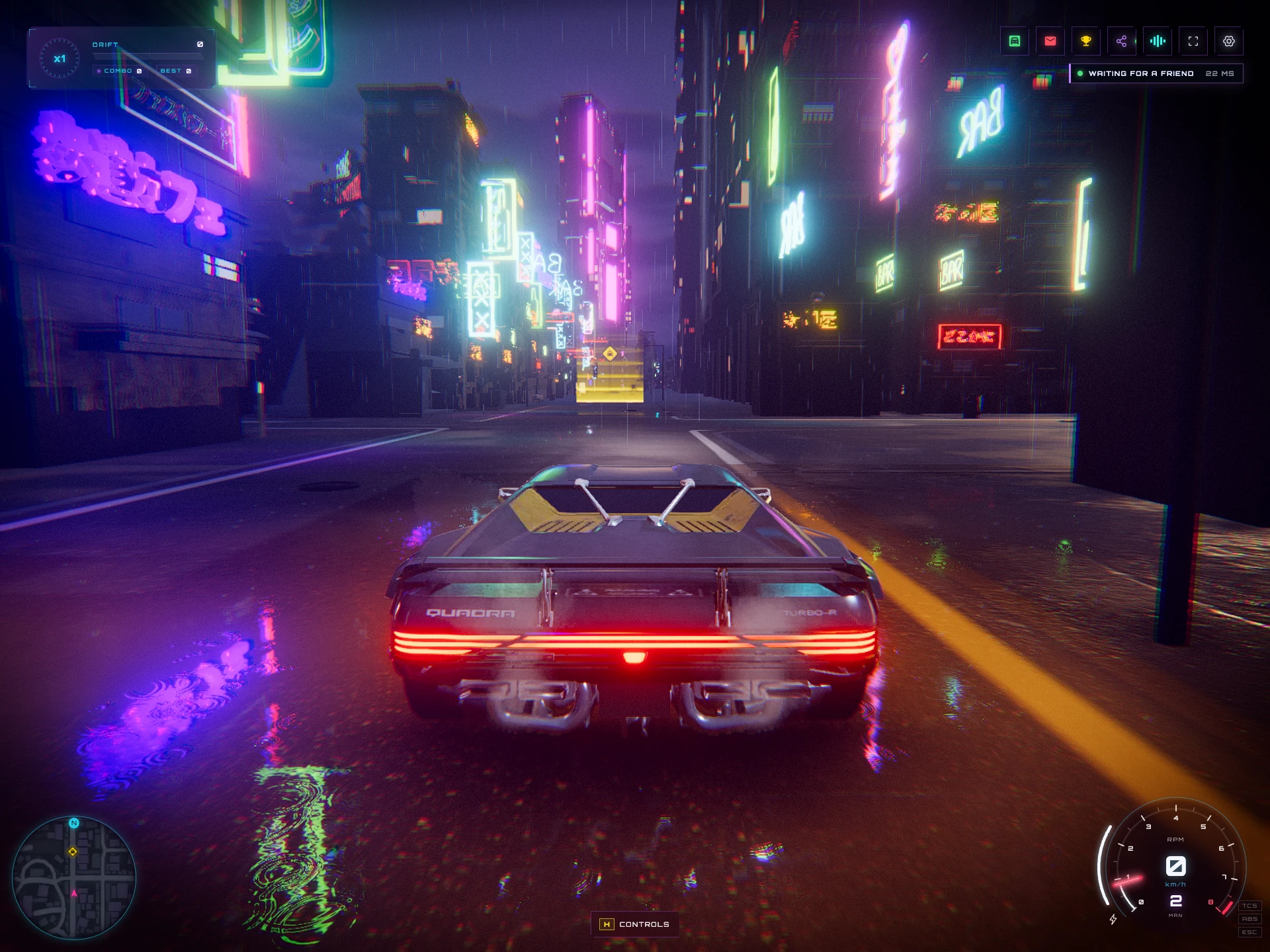 Threejs-Punk Drive | Cyberpunk driving game in WebGPU & Three.js
