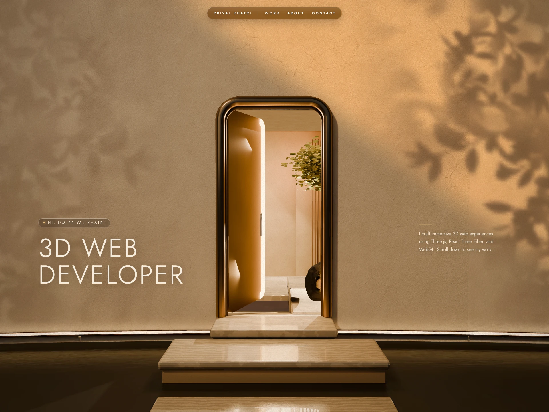 Priyal Khatri | 3D Web Developer
