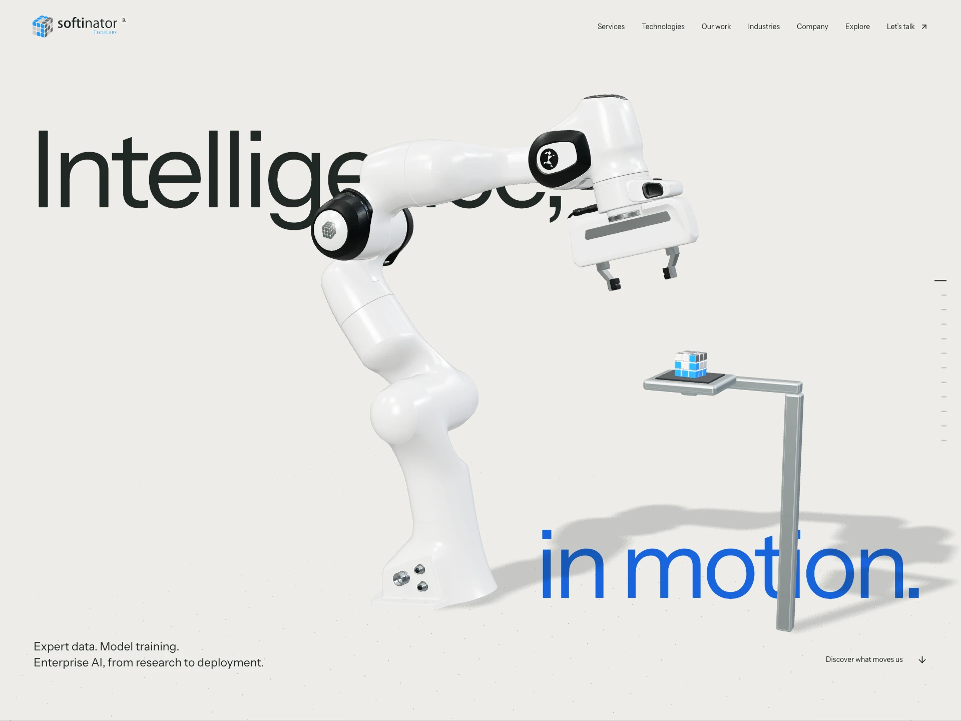 Agentic AI & Industrial Robotics | Softinator.ai